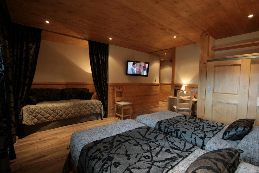 Logis Hotel&Spa Beau-Site Saint-Jean-de-Sixt Kamer foto